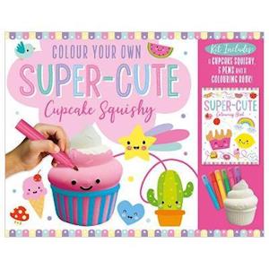 Cover for Make Believe Ideas · Colour Your Own Super-Cute squishy Cupcake (Book) (2020)