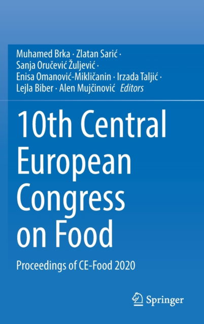 Cover for 10th Central European Congress on Food: Proceedings of CE-Food 2020 (Hardcover Book) [2022 edition] (2022)
