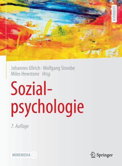 Cover for Johannes Ullrich · Sozialpsychologie (Book) (2023)