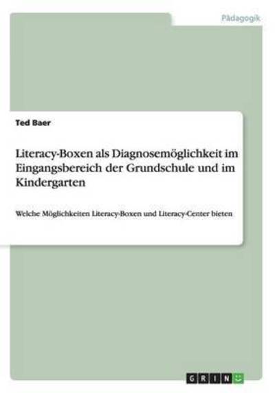 Cover for Baer · Literacy-Boxen als Diagnosemöglich (Book) (2015)