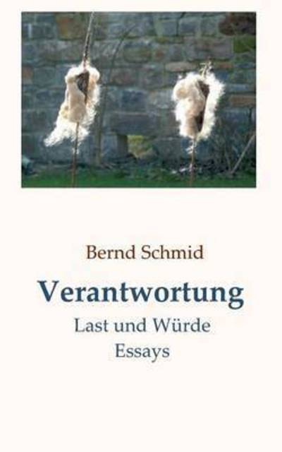 Cover for Schmid · Verantwortung (Book) (2016)