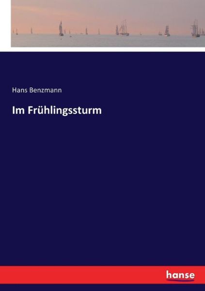 Cover for Benzmann · Im Frühlingssturm (Buch) (2016)