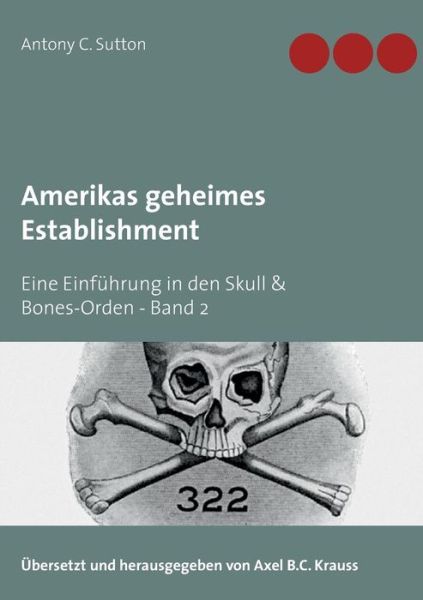 Cover for Antony C Sutton · Amerikas geheimes Establishment (Paperback Book) (2019)