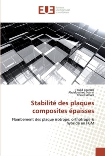 Cover for Bourada · Stabilité des plaques composite (Book) (2019)