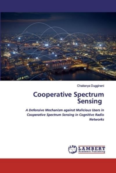 Cover for Duggineni · Cooperative Spectrum Sensing (Bok) (2020)