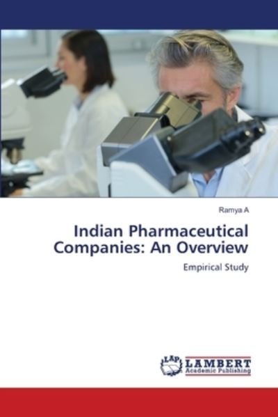 Cover for A · Indian Pharmaceutical Companies: An O (N/A) (2021)
