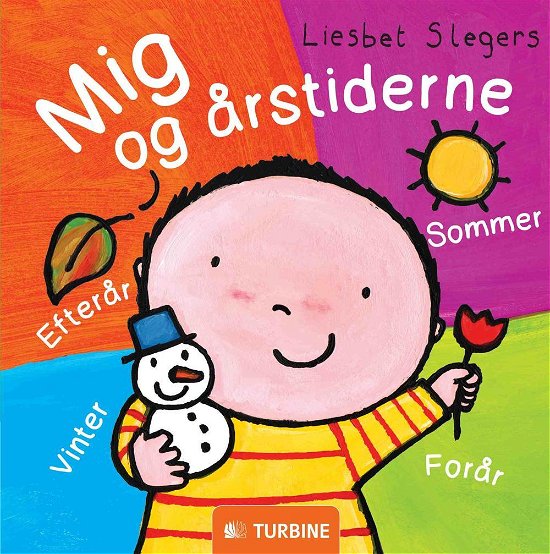 Cover for Liesbet Slegers · Mig og årstiderne (Board book) [1st edition] [Papbog] (2014)