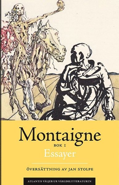 Cover for Michel de Montaigne · Essayer. Bok 1 (Bog) (2017)