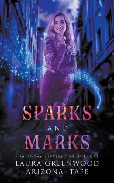 Cover for Laura Greenwood · Sparks and Marks - Amethyst's Wand Shop Mysteries (Pocketbok) (2021)