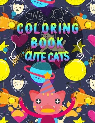 Cover for Salah Eddine Zelmat · Cute Cats Coloring Book for Kids (Paperback Book) (2021)