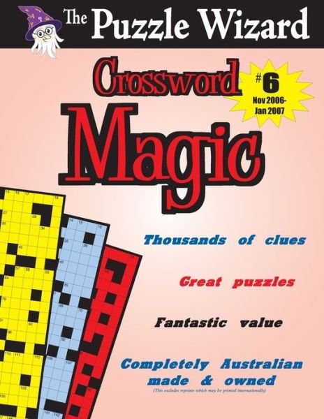 Cover for The Puzzle Wizard · Crossword Magic No. 6 (Paperback Book) (2020)
