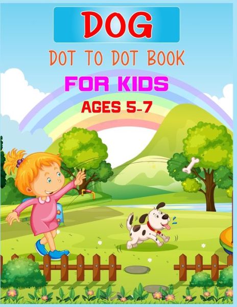 Cover for Nitu Publishing · Dog Dot to Dot Book For Kids Ages 5-7 (Paperback Book) (2020)