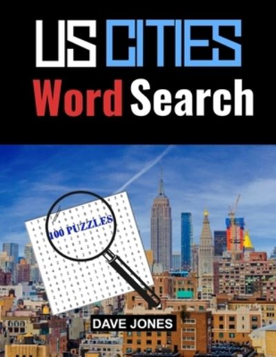 Cover for Dave Jones · Us Cities Word Search (Paperback Book) (2021)