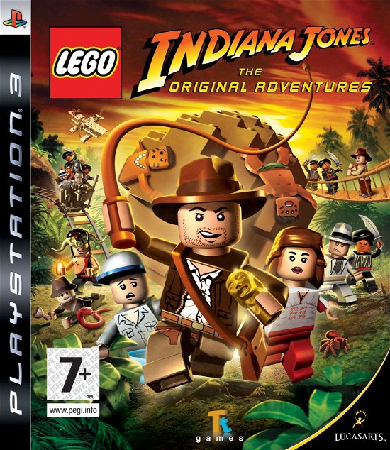 Cover for Lucas Art · LEGO Indiana Jones: The Original Adven (PS3) (2008)
