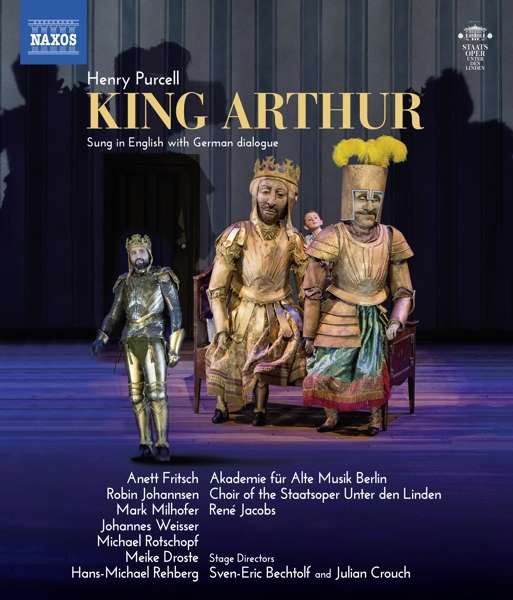 Cover for Purcell / Akademie Fur Alte Musik Berlin / Jacobs · King Arthur (Blu-Ray) (2020)