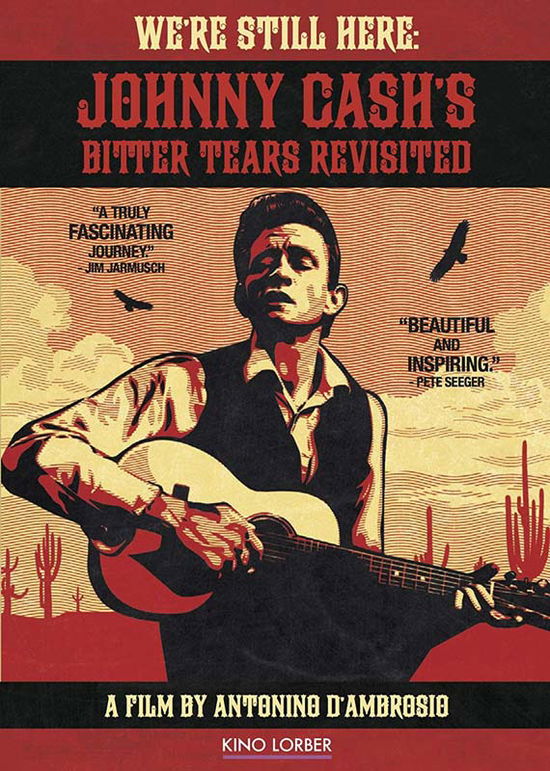 Cover for DVD · We're Still Here:  Johnny Cash Bitter Tears (DVD) (2018)