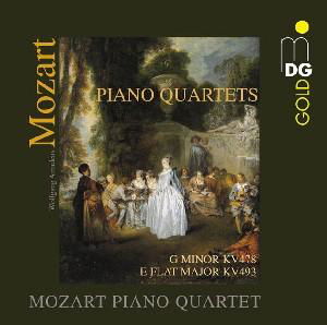 Cover for Mozart Piano Quartet · Piano Quartets MDG Klassisk (SACD) (2009)