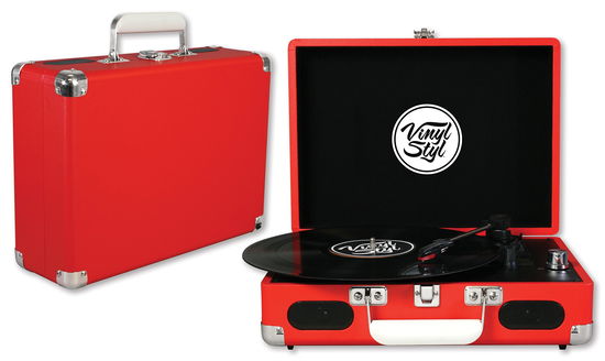 Vinyl Styl Turntable - Red (Valigetta Giradischi) - Vinyl Styl Turntable - Merchandise - Vinyl Styl - 0766510006962 - 18. september 2015