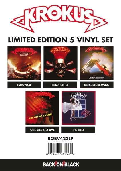 Limited Edition Vinyl Set - Krokus - Musik - BOB - 0803341455962 - 24. april 2015