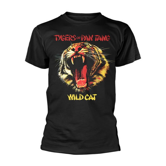 Cover for Tygers of Pan Tang · Wild Cat (T-shirt) [size S] [Black edition] (2018)