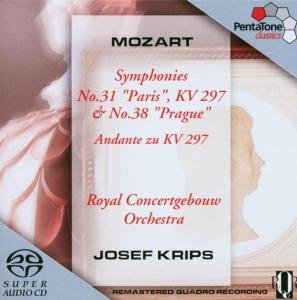 Mozart: Sinfonien 31 & 38 - Krips,Josef / Royal Conbertgebouw Orchestra - Musiikki - Pentatone - 0827949011962 - torstai 1. toukokuuta 2003