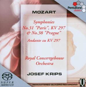 Mozart: Sinfonien 31 & 38 - Krips,Josef / Royal Conbertgebouw Orchestra - Musik - Pentatone - 0827949011962 - 1. maj 2003