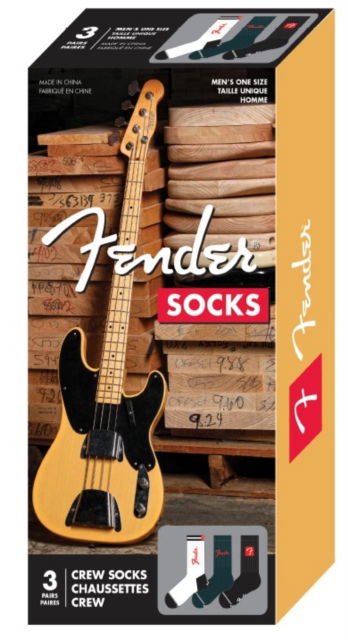 Cover for Fender · Fender Socks 3 Pack In Gift Box (One Size) (CLOTHES) (2024)