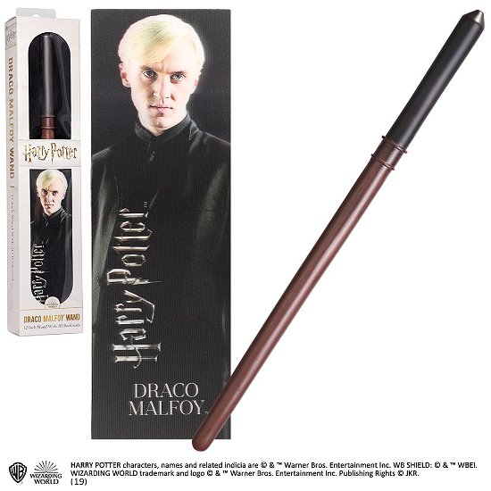 Draco Malfoys Wand with 3D bookmark ( NN6319 ) - Harry Potter - Merchandise - The Noble Collection - 0849421005962 - 13 juni 2023