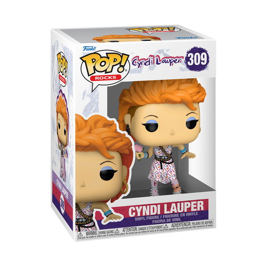 Cyndi Lauper- Girls Just Want to Have Fun - Funko Pop! Rocks: - Merchandise - Funko - 0889698656962 - July 11, 2023