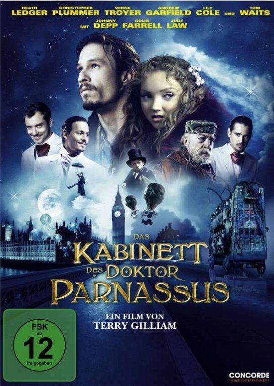 Cover for Heath Ledger / Johnny Depp · Das Kabinett Des Doktor Parnassus (Single Ve (Dvd) (DVD) (2011)