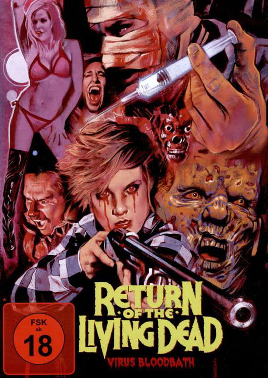 Cover for Brad El Gore · Return Of The Living Dead: Virus Bloodbath - B Cover (DVD)