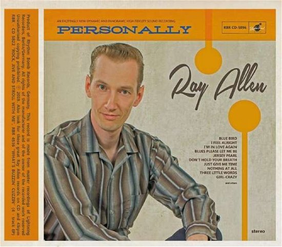 Cover for Ray Allen · Personally (CD) (2019)