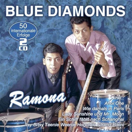 Cover for Blue Diamonds · Ramona-50 Internationale Erfolge (CD) (2018)