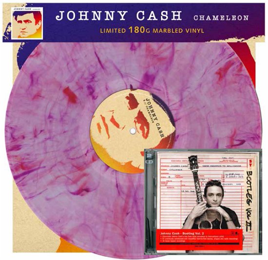 Cover for Johnny Cash · Chameleon + Bootleg Vol. II Double CD (LP) (2020)