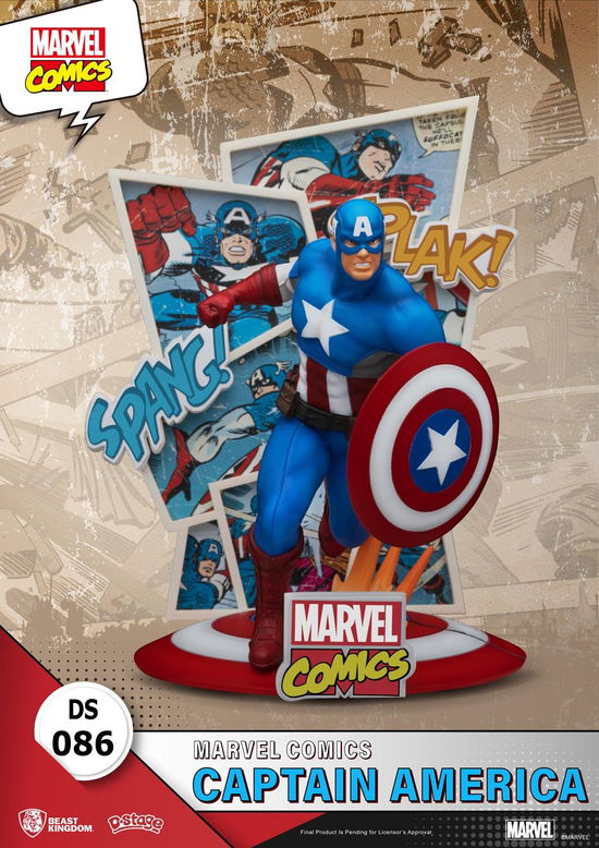 Cover for Beast Kingdom · Marvel Comics D-Stage PVC Diorama Captain America (Legetøj) (2023)