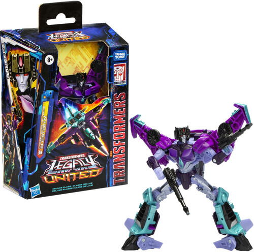 Cover for Transformers  Generations  Legacy United Deluxe Class Cyberverse Universe Slipstream Toys · Transformers Generations Legacy United Deluxe Clas (Zabawki) (2025)