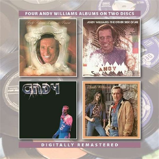 Cover for Andy Williams · Christmas Present / The Other Side Of Me / Andy / Lets Love While We Can (CD) [Remastered edition] (2019)