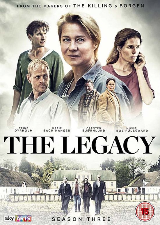 Cover for Legacy The S3 DVD · The Legacy Season 3 (DVD) (2017)