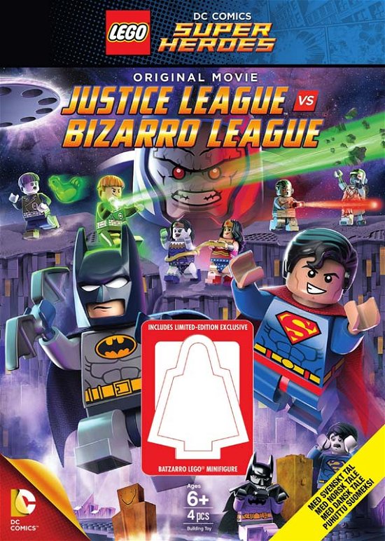 Cover for Lego Batman · Justice League vs. Bizarro League M/figur (DVD) (2016)