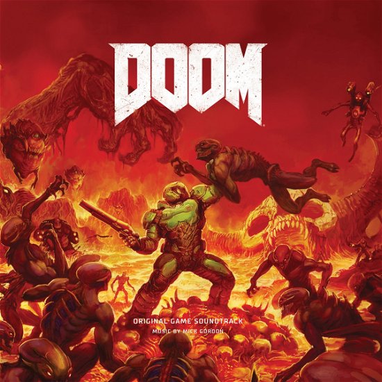 Cover for Mick Gordon · Doom (LP) [Coloured, High quality, Limited edition] (2018)