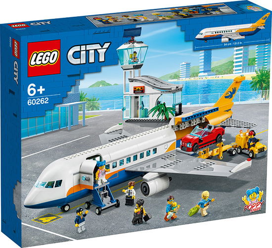 City Passagierflugzeug - Lego - Merchandise - Lego - 5702016617962 - December 14, 2021