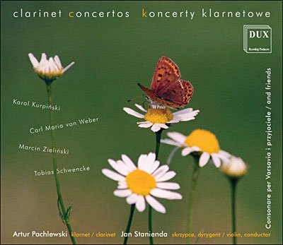 Cover for Artur Pachiewski · Clarinet Concertos (CD) (2003)