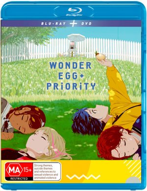 Cover for Blu · Wonder Egg Priority - the Complete Season DVD / Blu-ray Combo (Blu-ray) (2022)