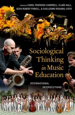 Cover for Sociological Thinking in Music Education: International Intersections (Hardcover bog) (2022)