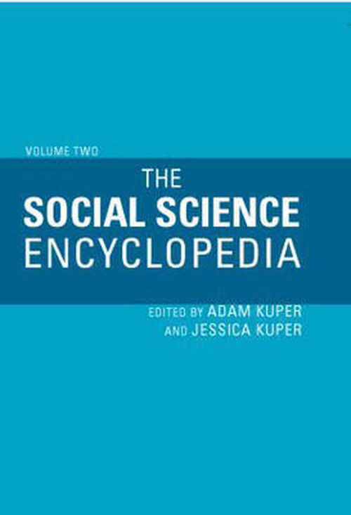 Cover for Adam Kuper · The Social Science Encyclopedia (Hardcover Book) (2004)