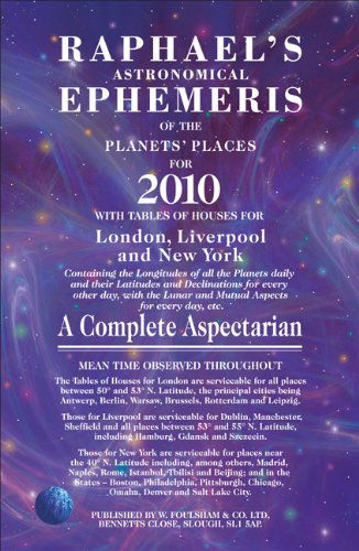 Cover for Raphael · Raphaels Ephemeris 2010 (N/A) [2010 Ed. edition] (2009)