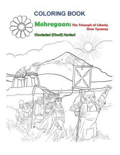 Cover for Khodadad (Khodi) Kaviani · Coloring Book Mehregaan (Paperback Book) (2017)