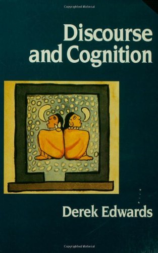 Cover for Derek Edwards · Discourse and Cognition (Inbunden Bok) (1996)