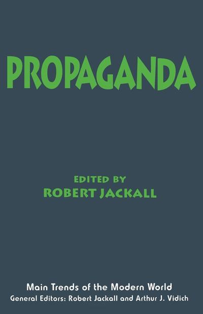 Cover for Jackall · Propaganda - Main Trends of the Modern World (Hardcover Book) (2023)