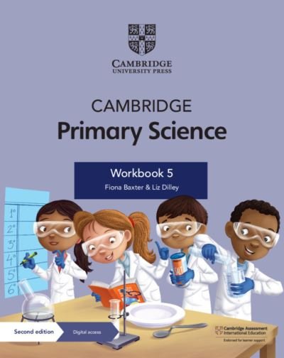 Cover for Fiona Baxter · Cambridge Primary Science Workbook 5 with Digital Access (1 Year) - Cambridge Primary Science (Book) [2 Revised edition] (2021)